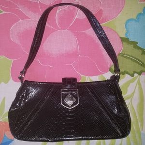 Worthington PVC Black Color Shoulder Bag NWOT
